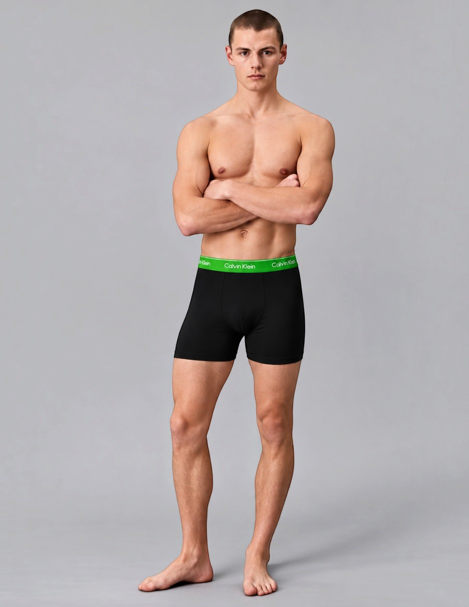 Bóxer brief Cotton Stretch de Algodón para hombre 3 piezas (si aplica) 2
