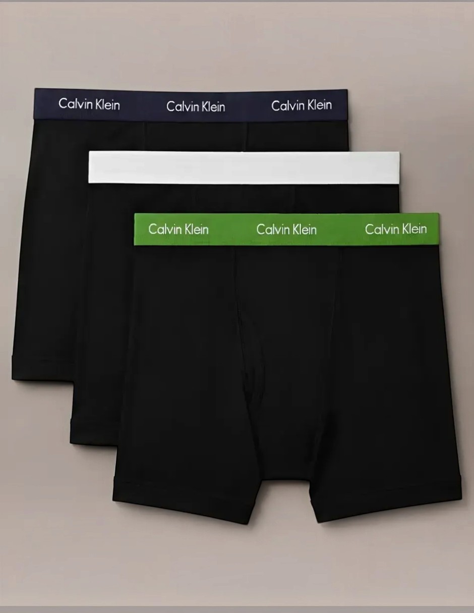 Bóxer brief Cotton Stretch de Algodón para hombre 3 piezas (si aplica) 5