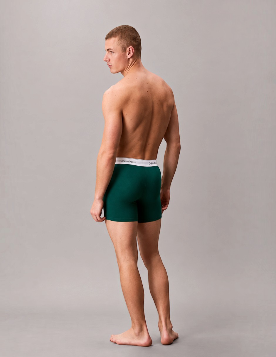 Bóxer brief icon de algodón para hombre 3 piezas 3