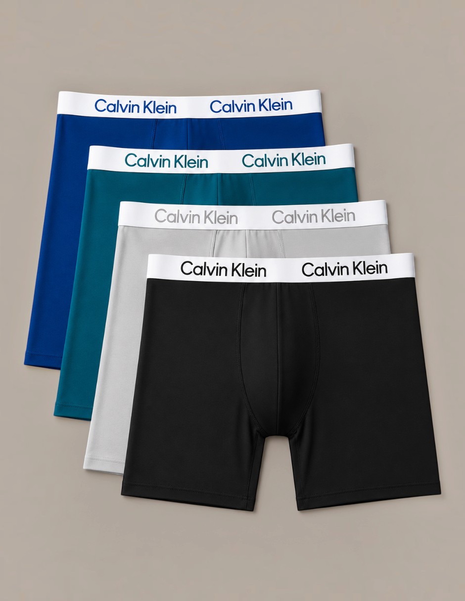 Bóxer brief para hombre 4 piezas 3