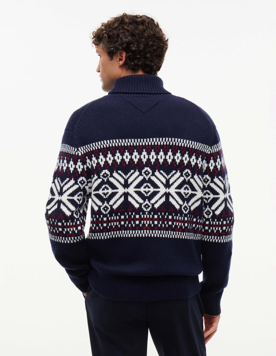 Suéter Sin colección cuello Alto para hombre 4