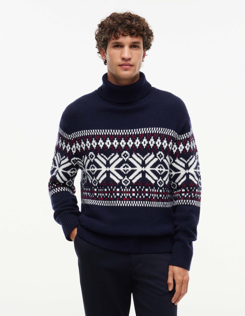 Suéter Sin colección cuello Alto para hombre 6