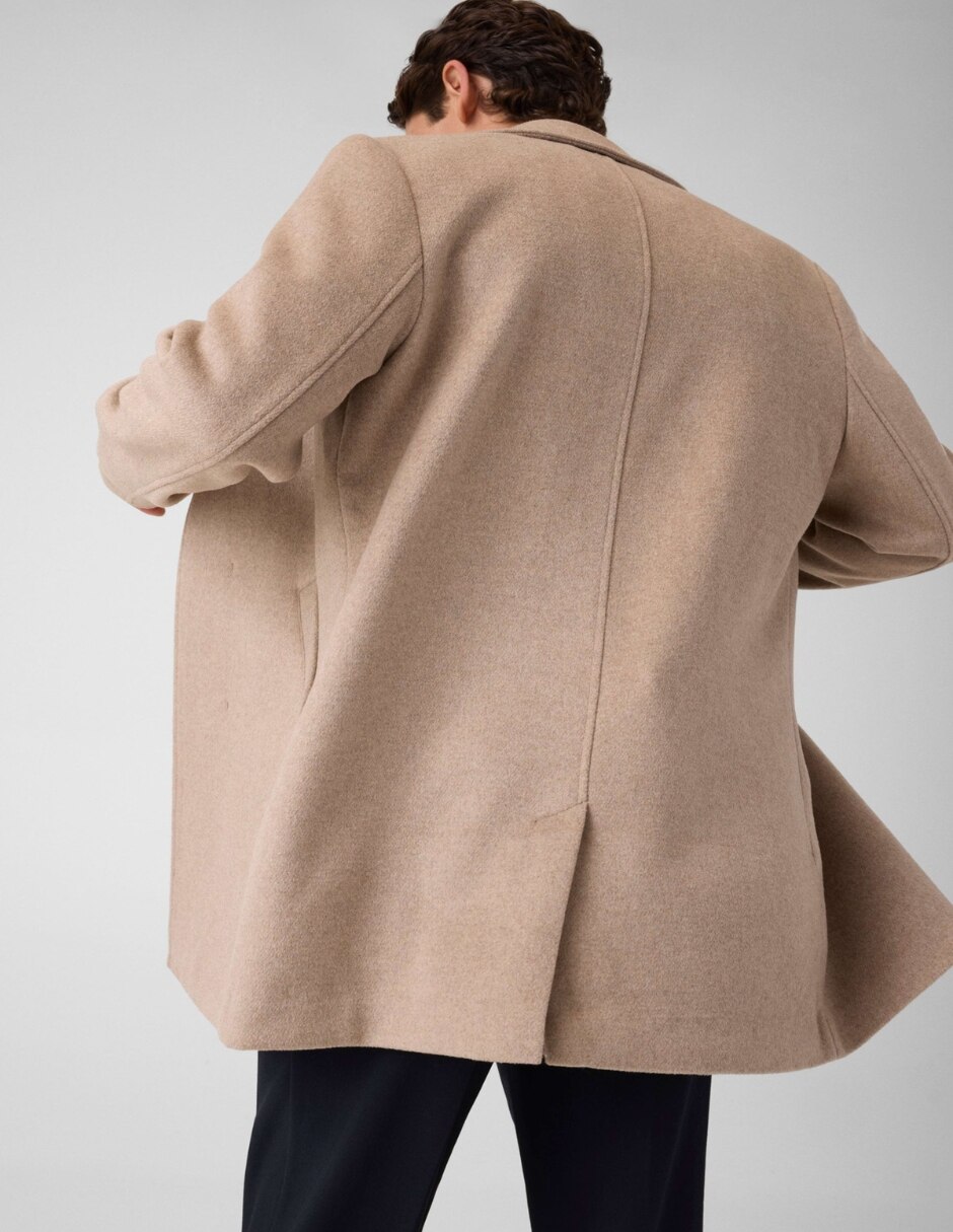 Abrigo con bolsillos para hombre 2