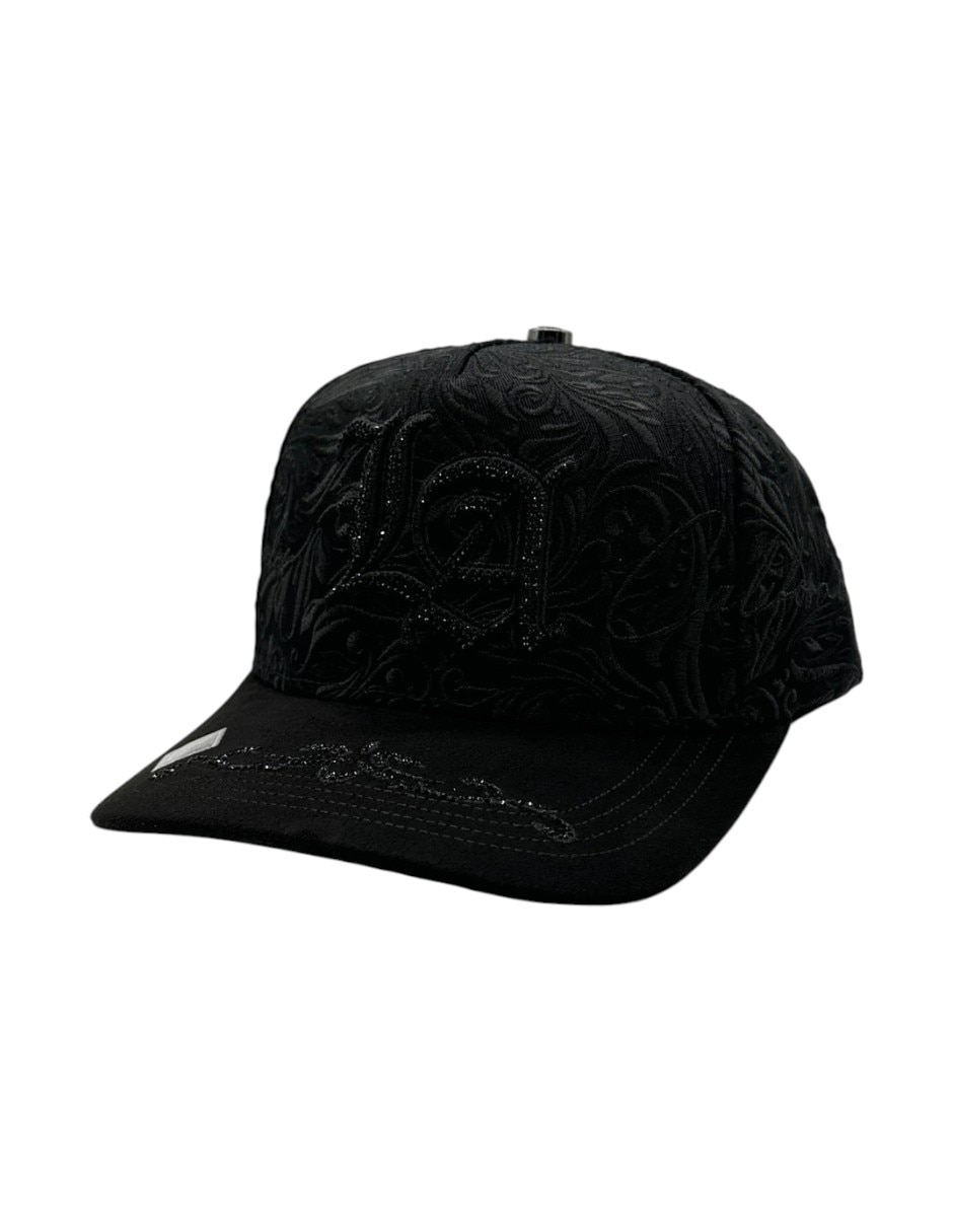 Gorra visera curva snapback casual Los Angeles Black para hombre 6