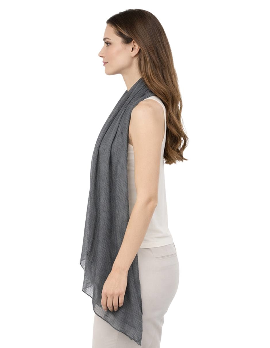 Pashmina Twist side con  de algodón para mujer