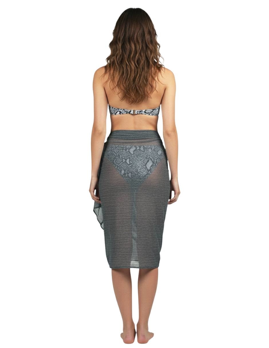Pashmina Twist side con  de algodón para mujer