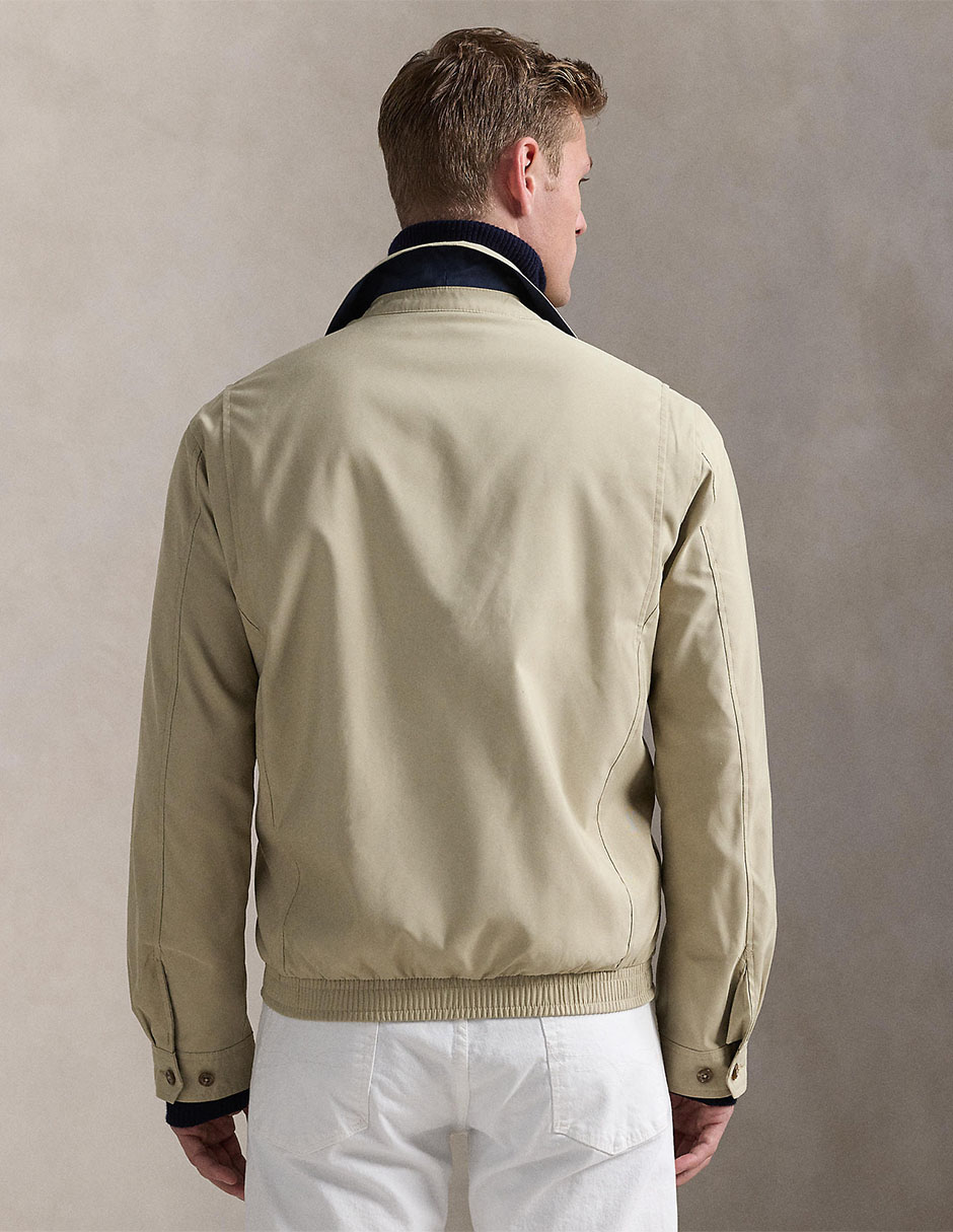 Chamarra casual Polo Ralph Lauren de algodón con bolsillos para hombre