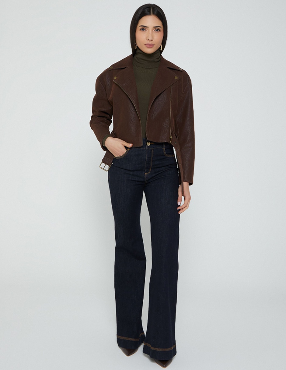 Suéter Studio F cuello tortuga para mujer