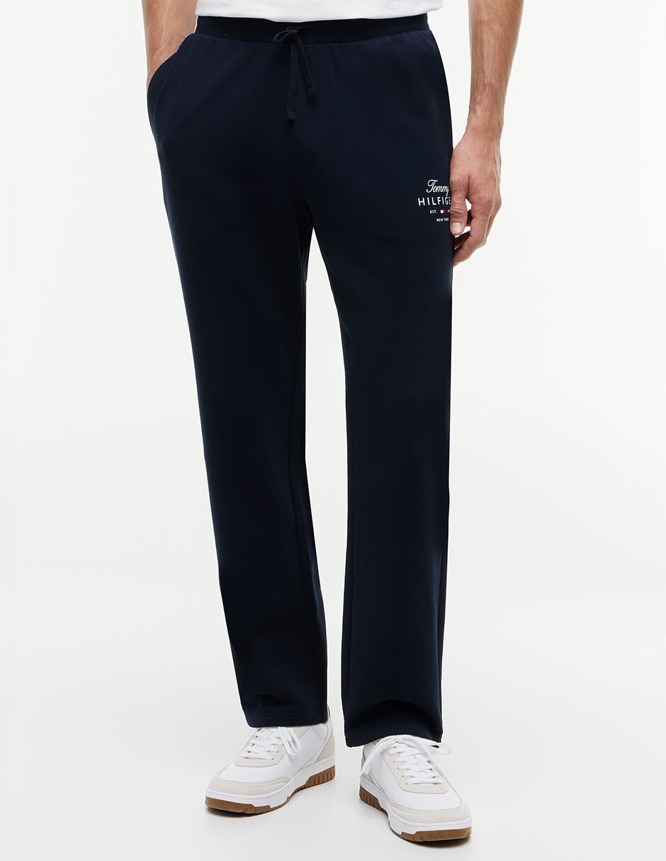 Pants regular tommy hilfiger con jareta para hombre