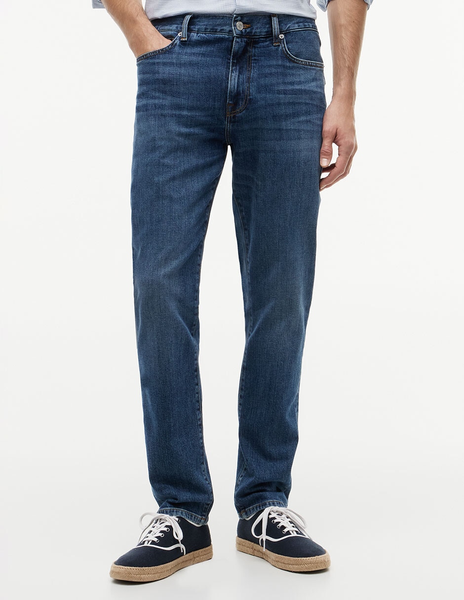 Jeans straight para hombre